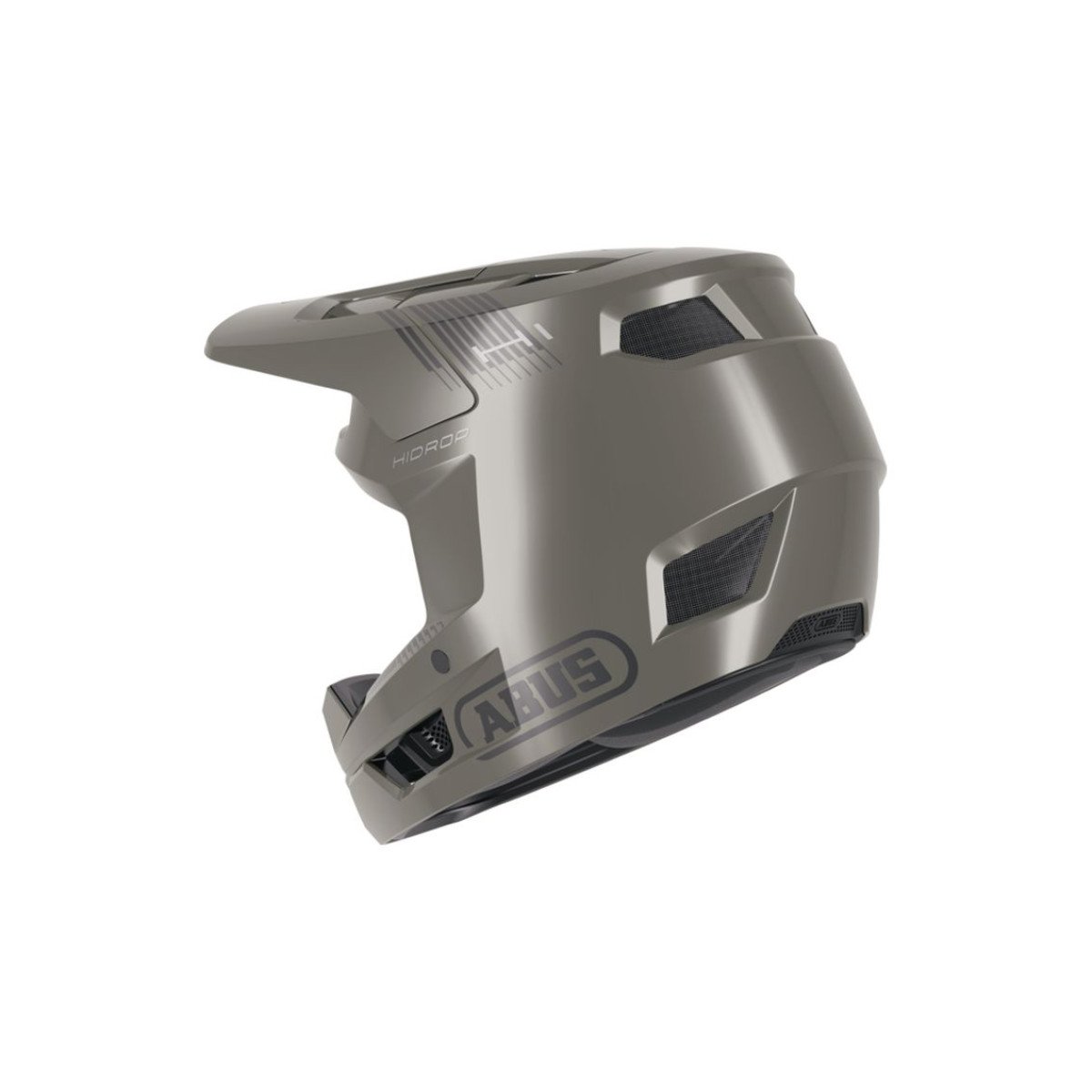 ABUS HiDrop Dust Grey MTB šalmas