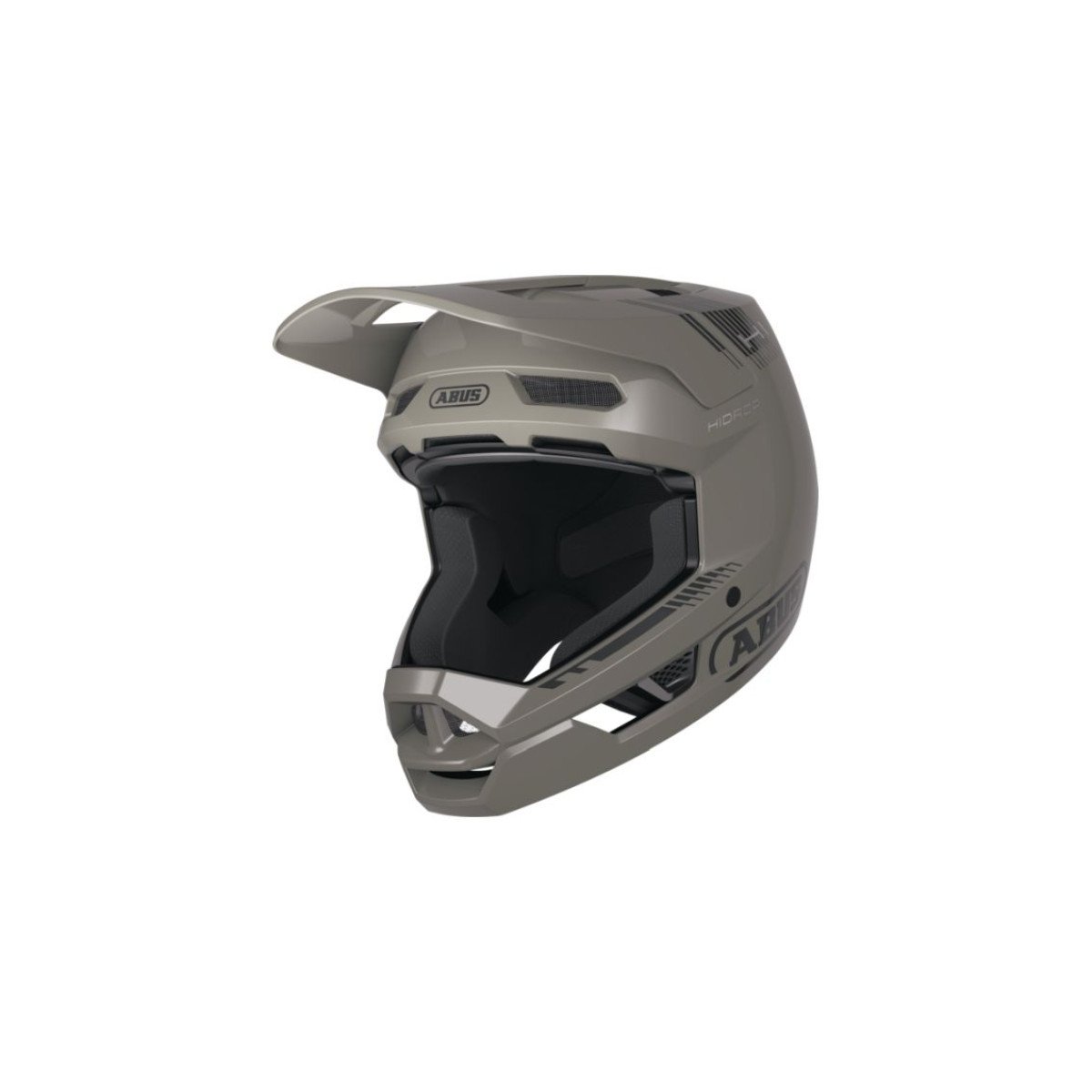 ABUS HiDrop Dust Grey MTB šalmas