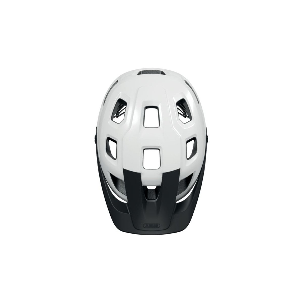 ABUS MoTrip Shiny White MTB šalmas