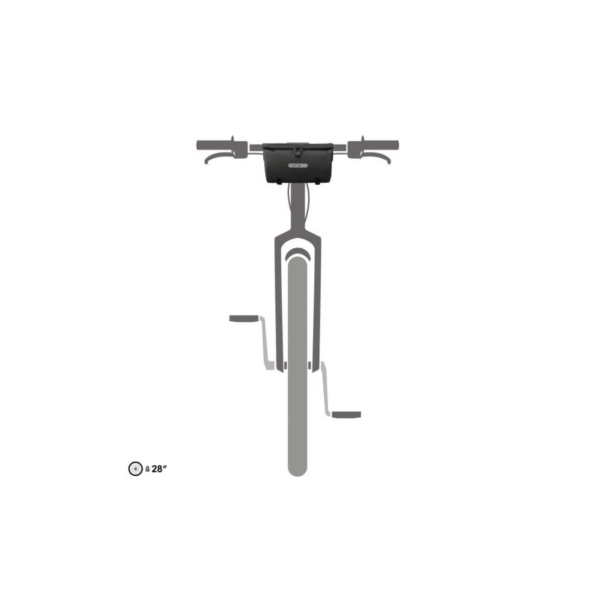 Ortlieb Velo-Sling Black krepšys prie vairo | 3L