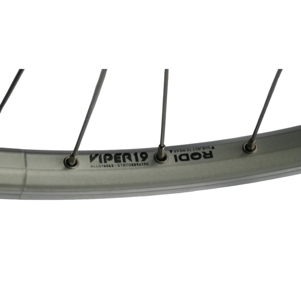 Rodi Viper 19 NUT Formula FM21 Silver 26" Priekinis ratas Rodi Viper 19 NUT Formula FM21 Silver 26" Priekinis ratas