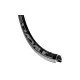 Rodi 700C Stradale Ratlankis 622x17, 20H, aliuminis, juodas