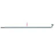 Stipinas 2.6 x 310mm Sapim Leader J-Bend Silver