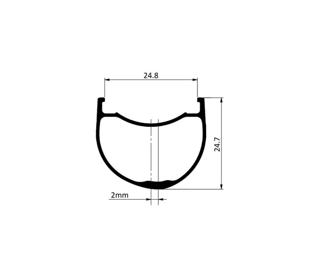 Ratlankis 700C Duke World Runner X 25 - 622x24.8 28H