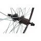 Shining CT-46 QR FH 7-SPEED CASSETTE galinis ratas 28" 622x18, 10x135mm QR, 7 pavarų, 32H, V-Brake, juodas