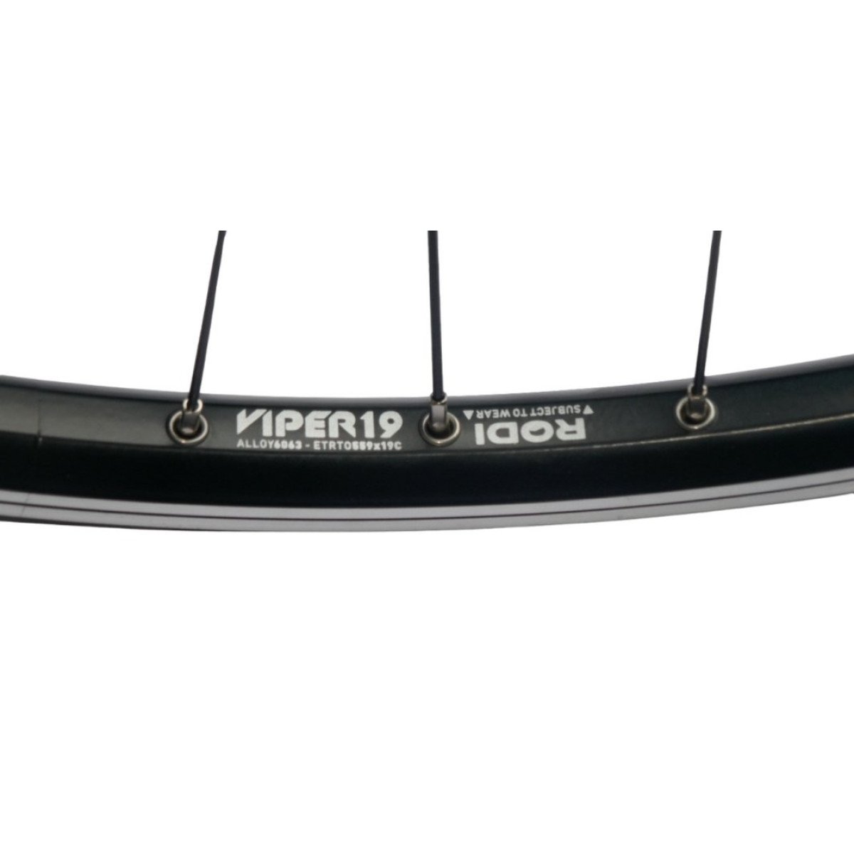 Rodi Viper 19 QR Formula FM21 Black 26" Priekinis ratas Rodi Viper 19 QR Formula FM21 Black 26" Priekinis ratas