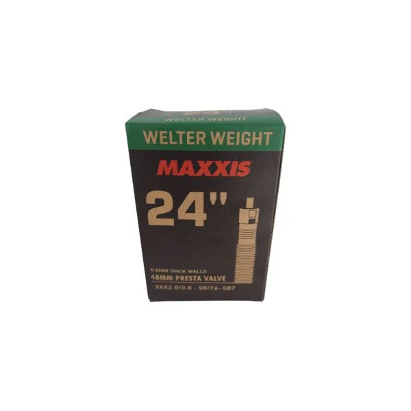 Maxxis 24 x 2.0/3.0 Presta 48 mm Welterweight dviračio kamera