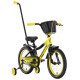 Tabou Rocket 16 black-yellow dviratis