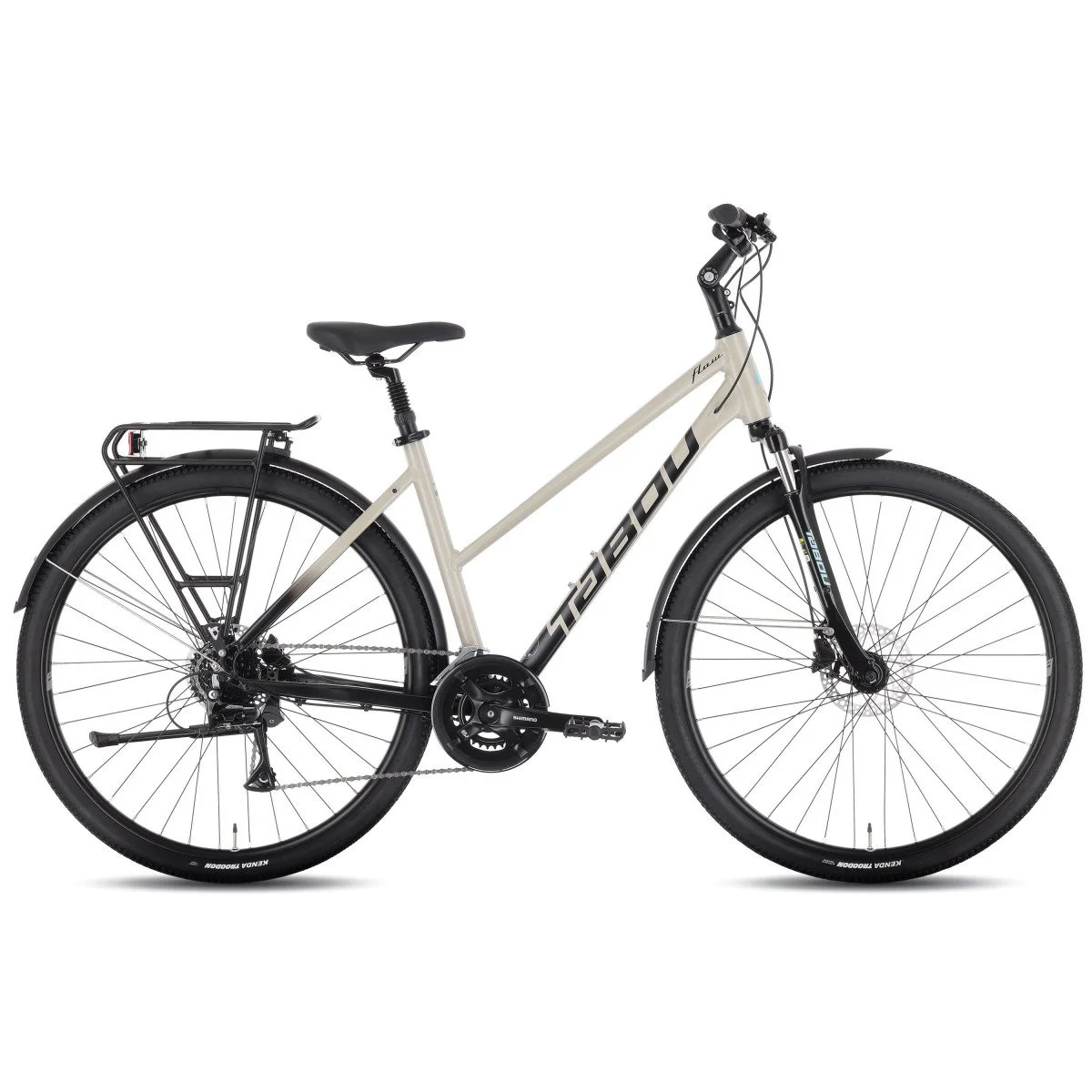 Tabou Flow 2 EQ W black-grey dviratis