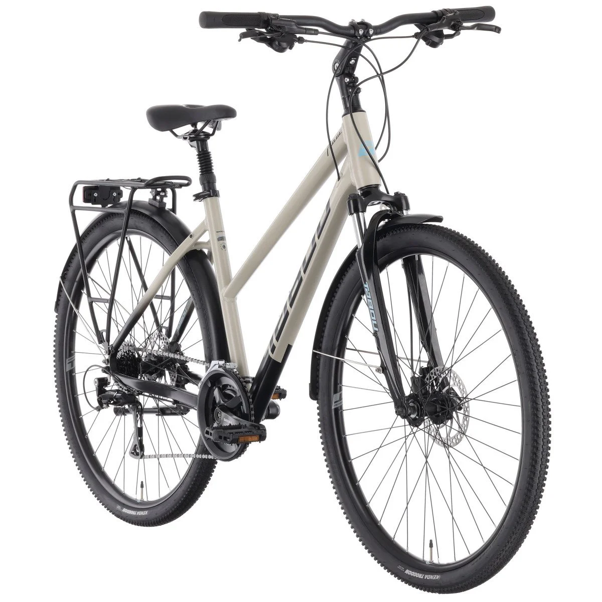 Tabou Flow 2 EQ W black-grey dviratis