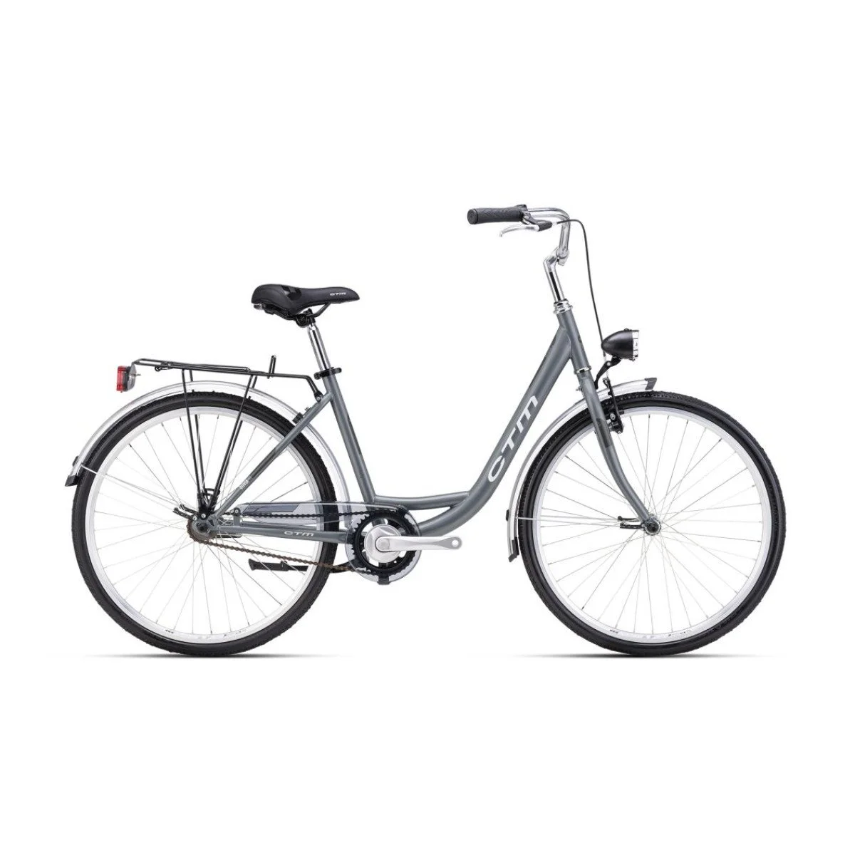CTM Olivia 1.0 26" 2026 Grey Blue moteriškas dviratis