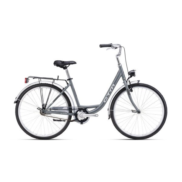 CTM Olivia 1.0 26" 2026 Grey Blue moteriškas dviratis