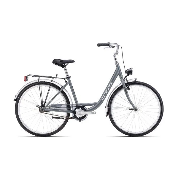 CTM Olivia 1.0 26" 2026 Grey Blue moteriškas dviratis