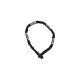 ABUS Steel-O-Chain 4804K/110 Black grandininė spyna