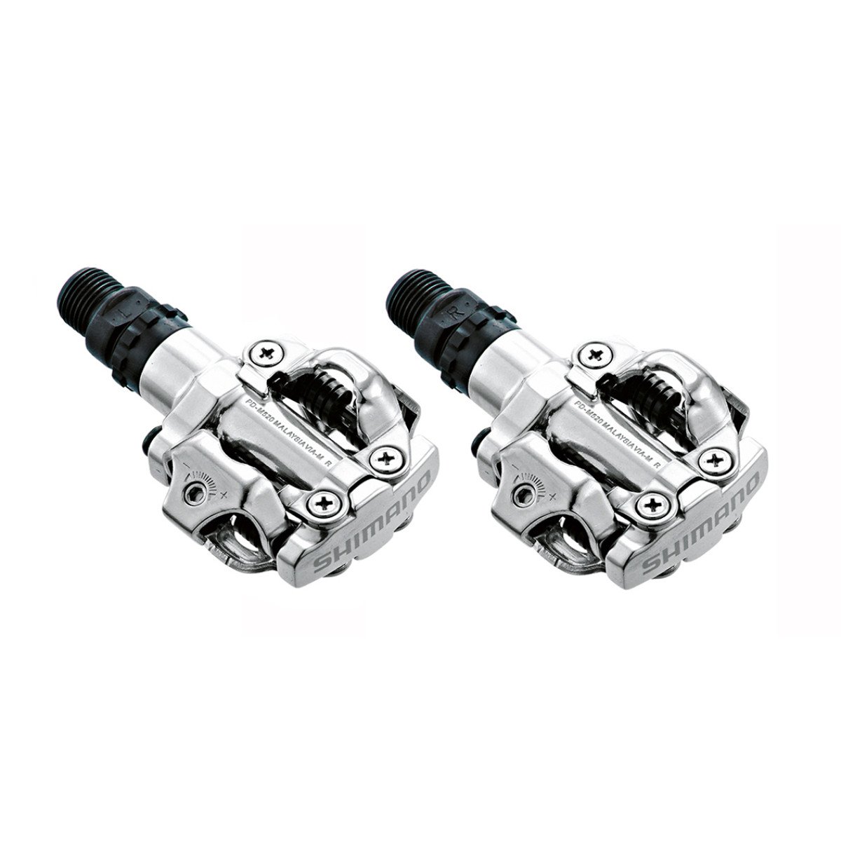 Shimano PD-M520 Silver Pedalai Shimano PD-M520 Silver Pedalai