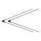 SKS 26"-28" Bluemels Basic priekiniai purvasaugių tvirtinimo laikikliai