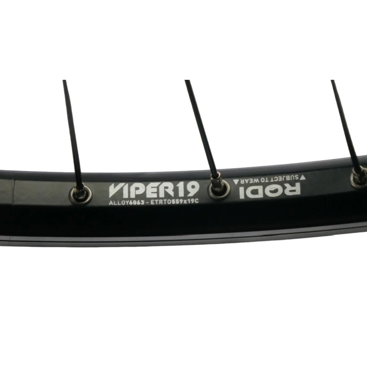 Rodi Viper 19 QR MF Formula FM31 Black 26" Galinis ratas Rodi Viper 19 QR MF Formula FM31 Black 26" Galinis ratas