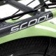 S'COOL niXe 18" 1-speed coaster-brake Aluminium dark grey-pastel green