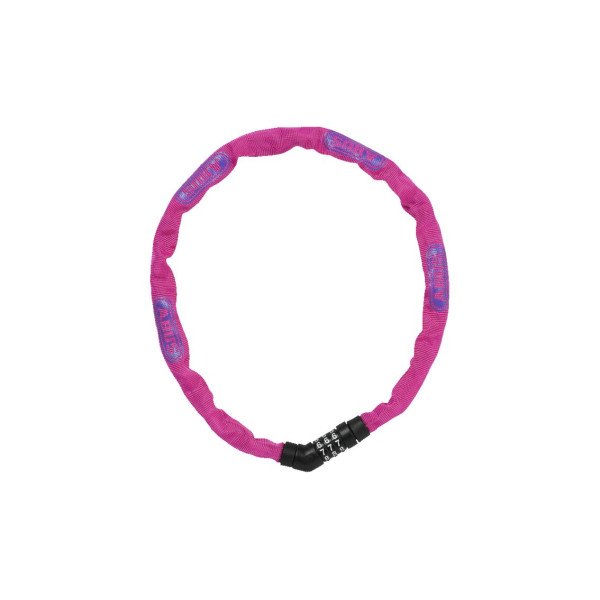 ABUS Steel-O-Chain 4804C/75 Pink grandininė spyna