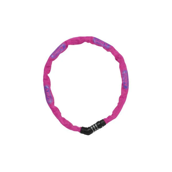 ABUS Steel-O-Chain 4804C/75 Pink grandininė spyna