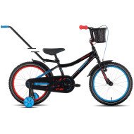 Tabou Rocket CS Alu 14 black-blue dviratis
