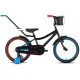 Tabou Rocket CS Alu 14 black-blue dviratis