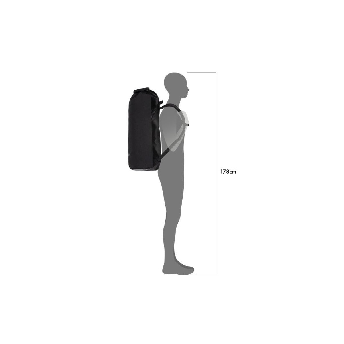 Ortlieb X-Tremer Black krepšys-kuprinė | 59L