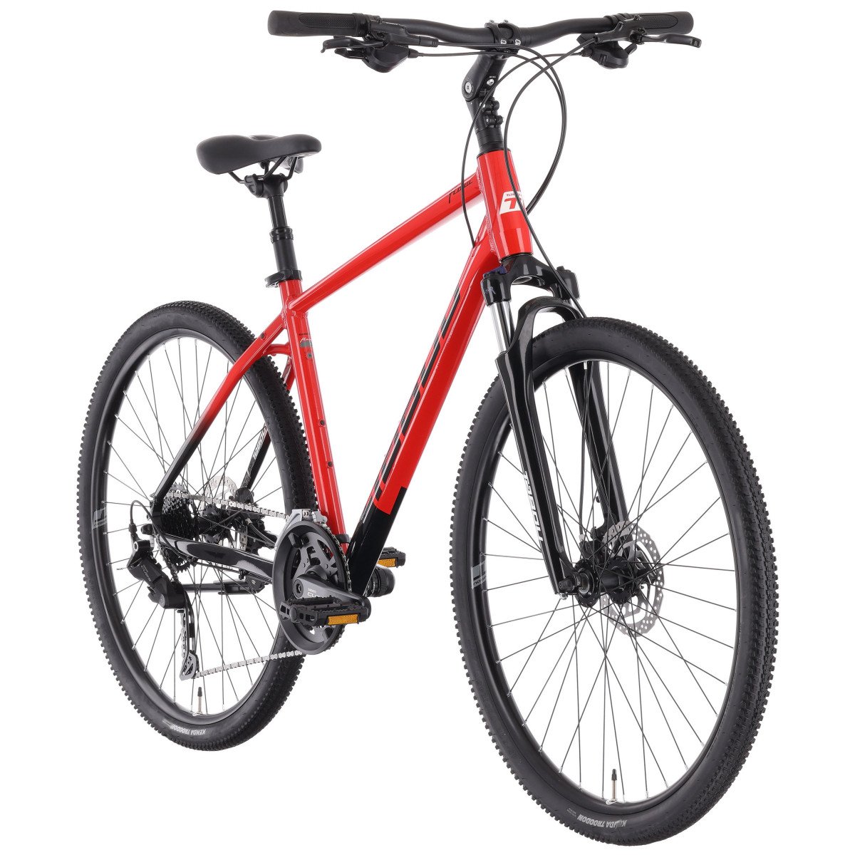 Tabou Flow 3 black-red dviratis