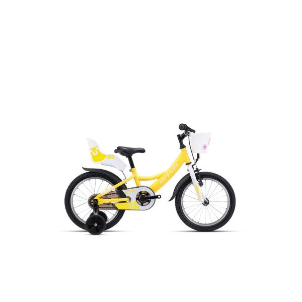 CTM Jenny 16" - 2026 - yellow dviratis