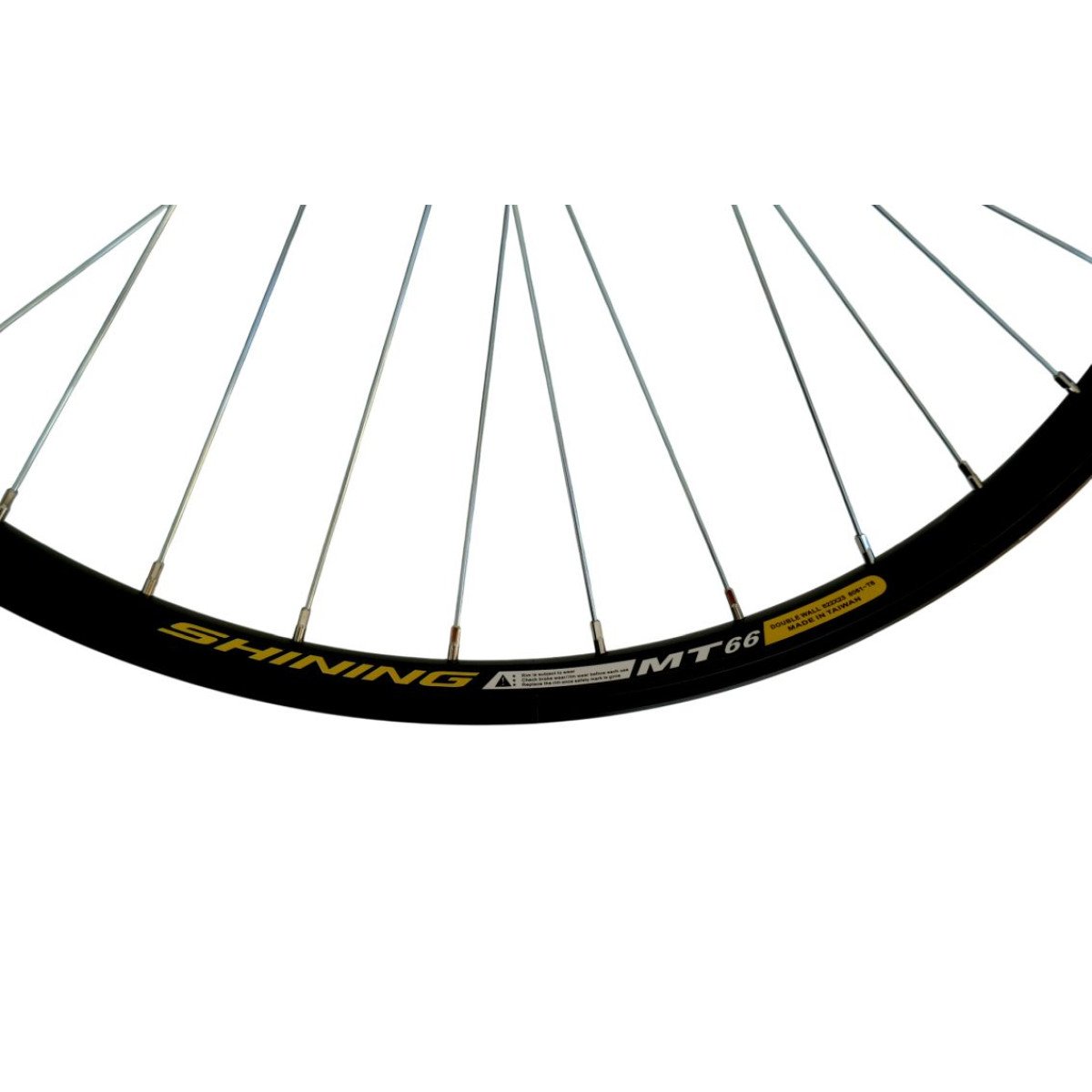 Shining MT-66 QR priekinis ratas 28" | Joytech / 36H / V-brake / black