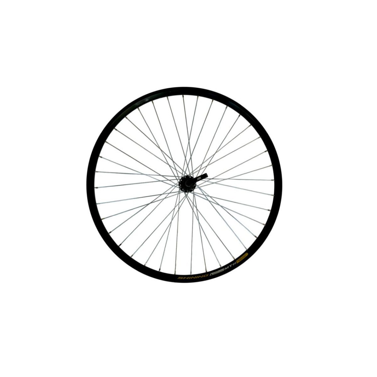 Shining MT-66 QR priekinis ratas 28" | Joytech / 36H / V-brake / black