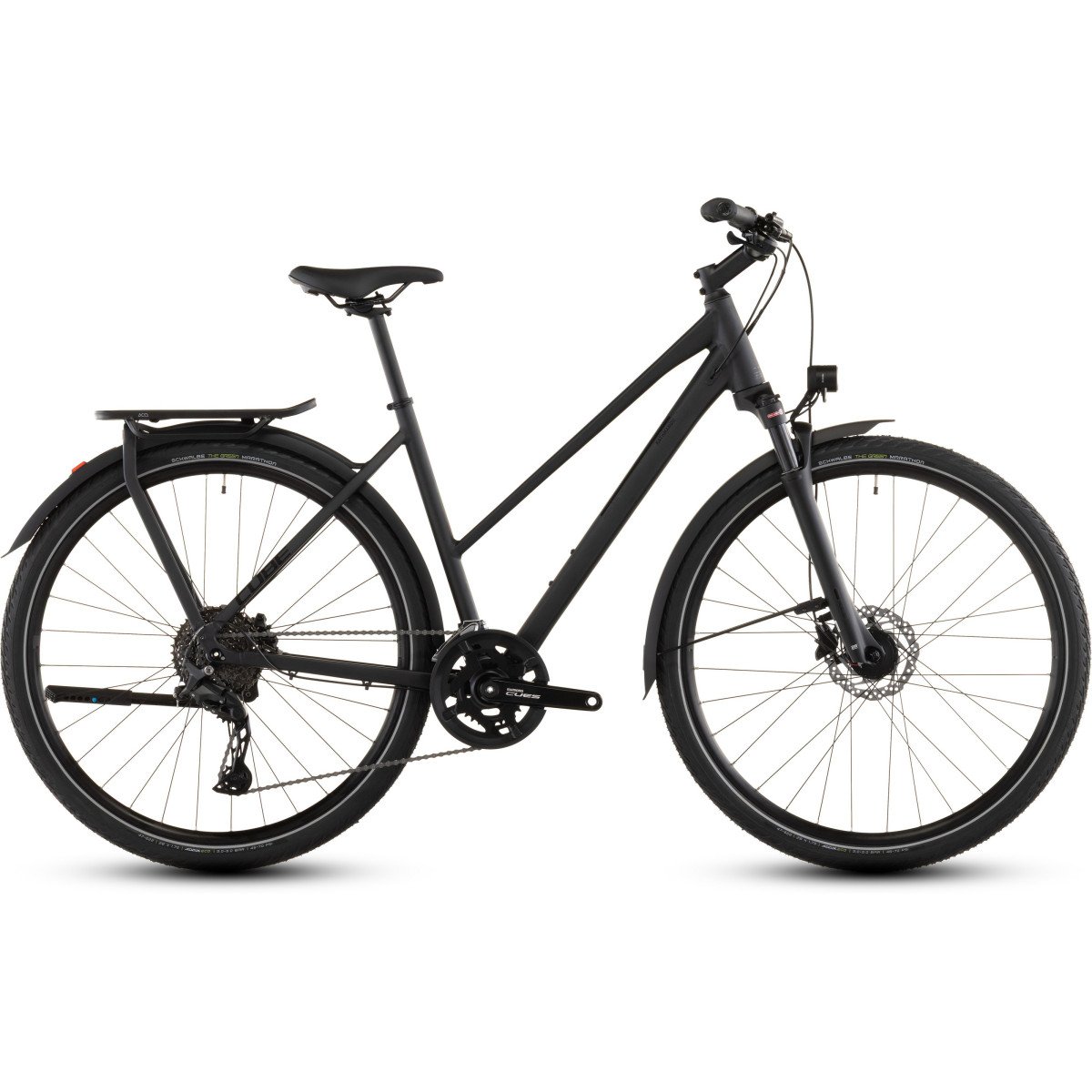 Cube Kathmandu Pro Trapeze coal'n'black 2026 dviratis