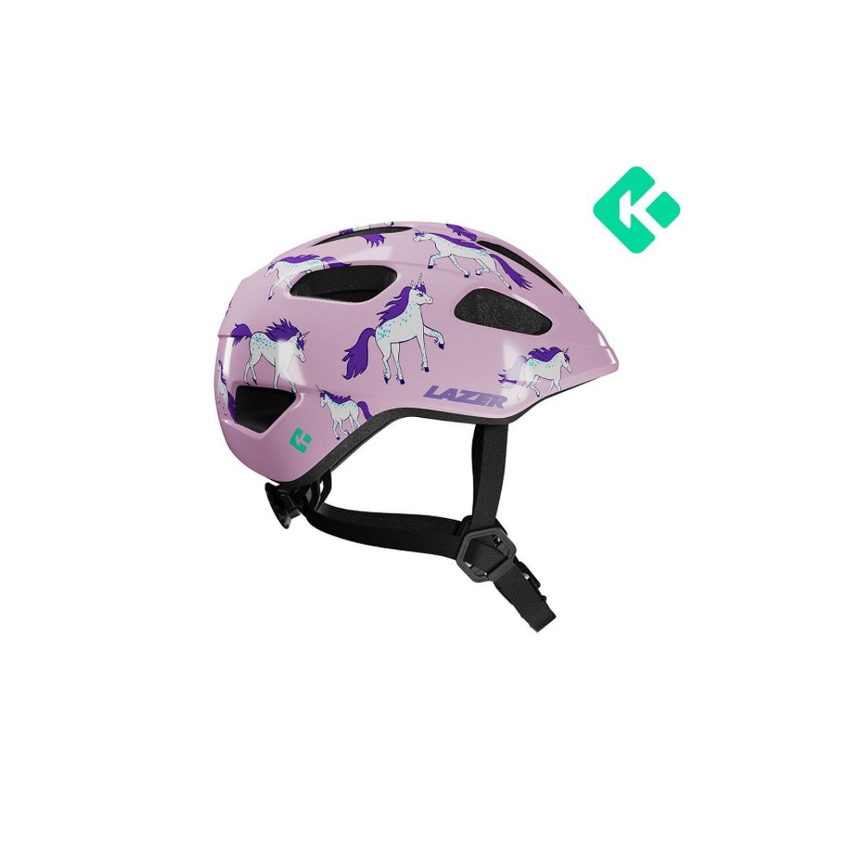 Lazer Nutz 2.0 KinetiCore Unicorns dviratininko šalmas