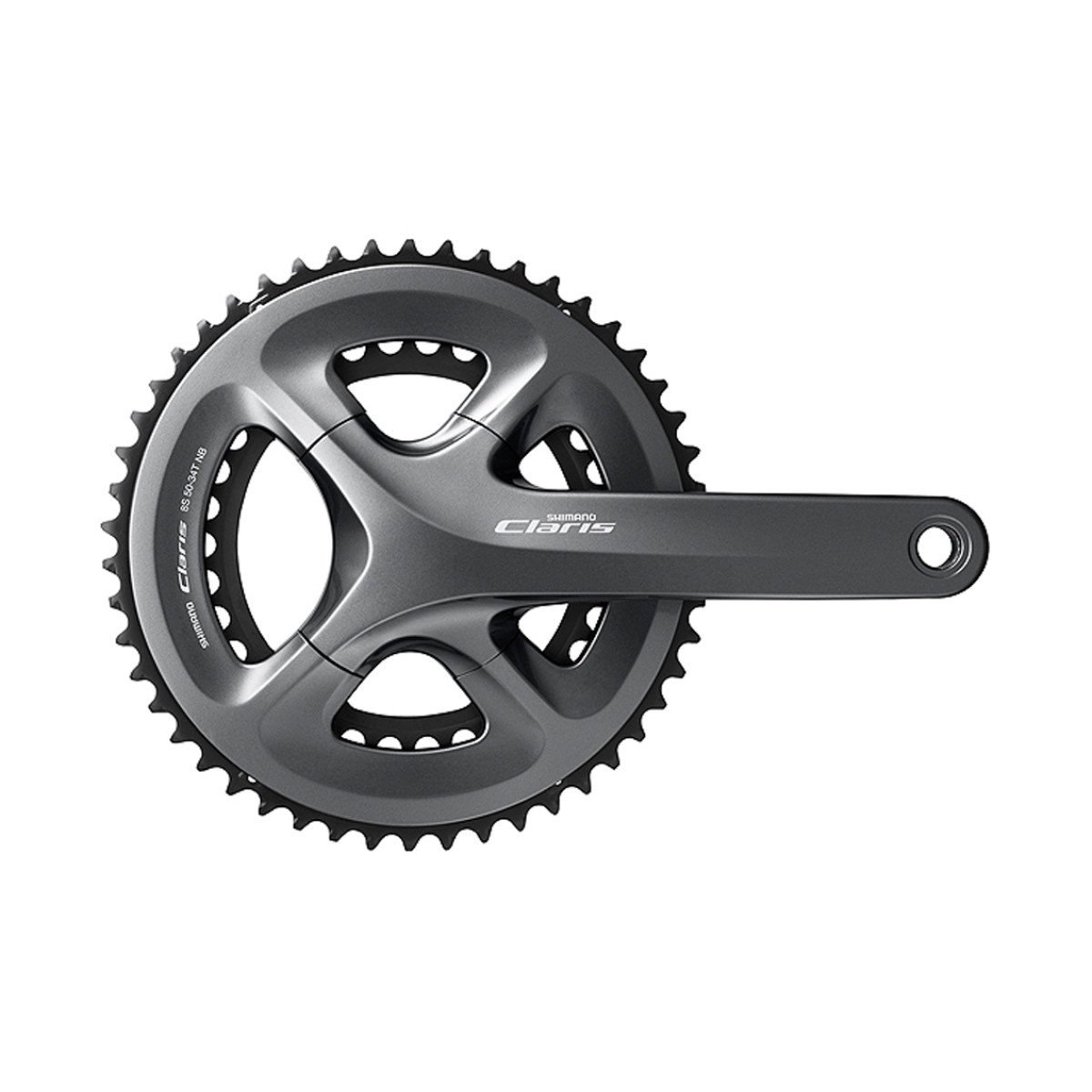 Shimano FC-R2000 Claris 50x34T 170mm Priekinis žvaigždžių blokas Shimano FC-R2000 Claris 50x34T 170mm Priekinis žvaigždžių blokas
