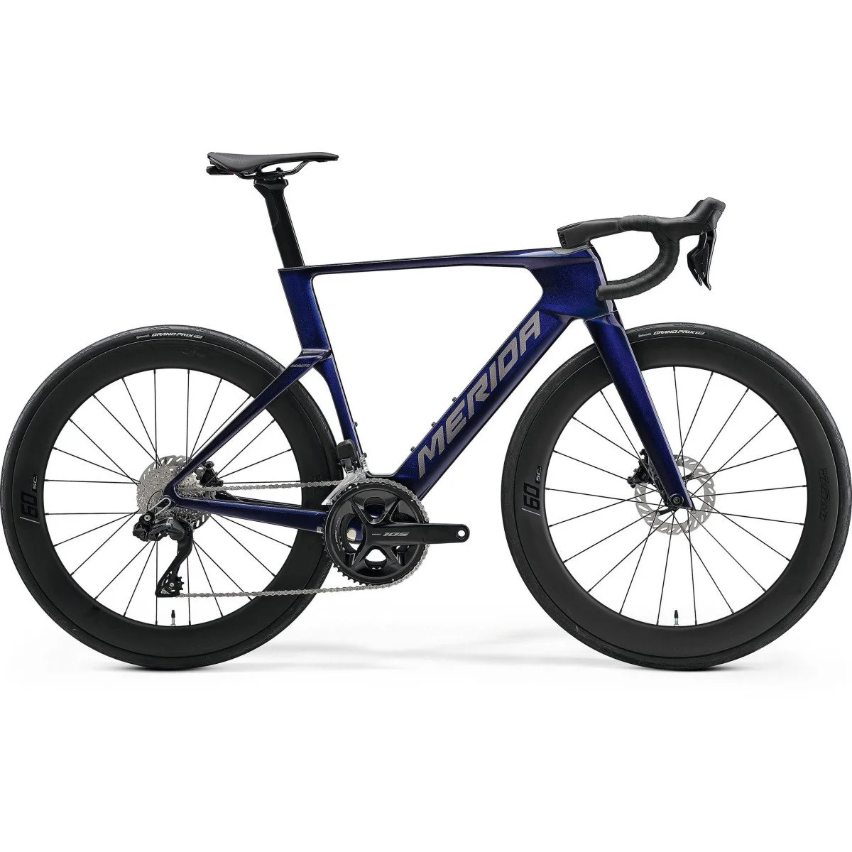 Merida Reacto 6000 2027 starfield purple(slate grey) dviratis