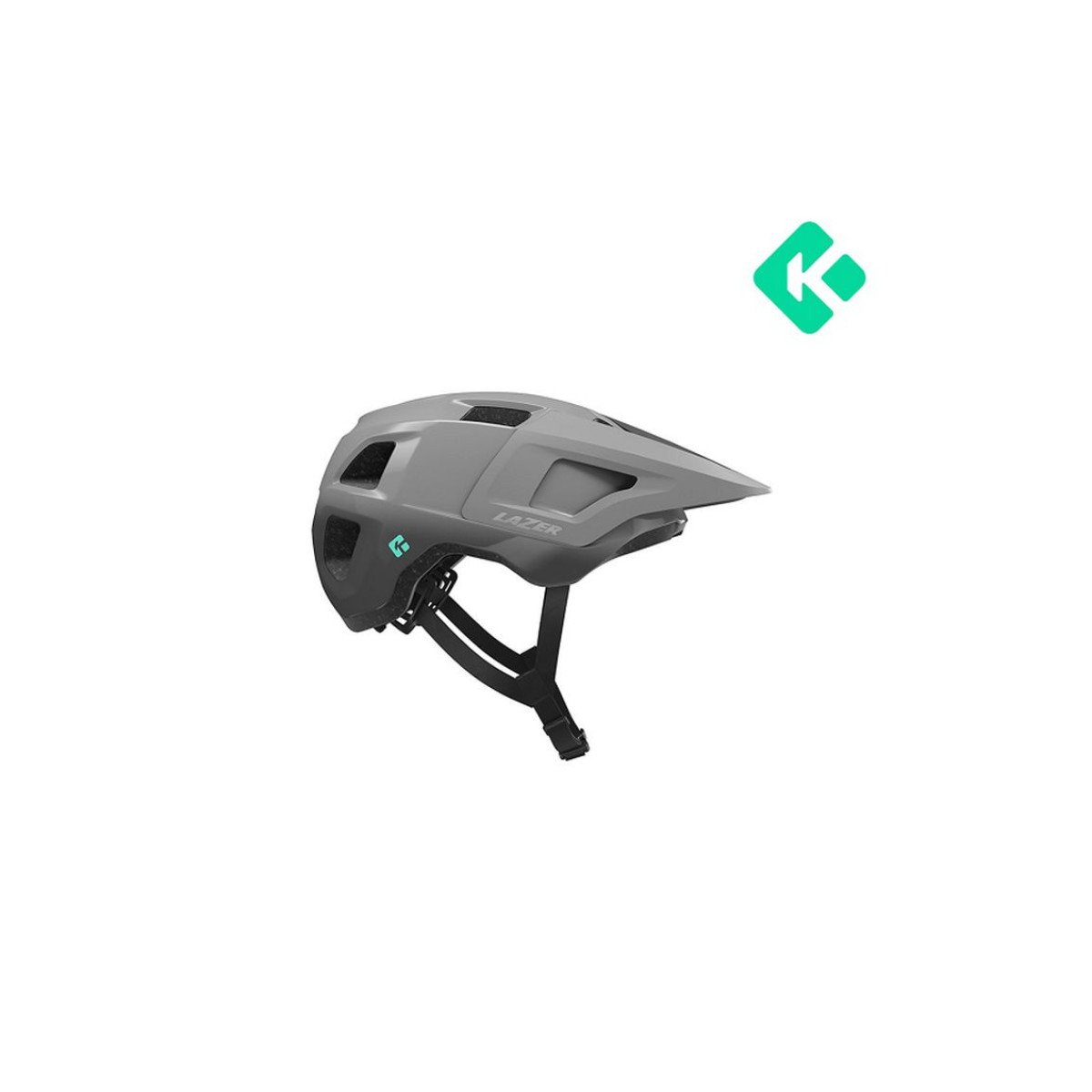 Lazer Finch KinetiCore Grey dviratininko šalmas