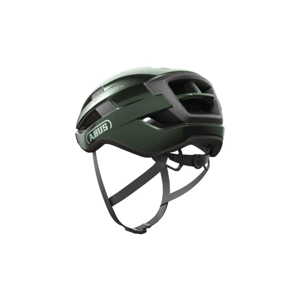 ABUS WingBack Moss Green šalmas