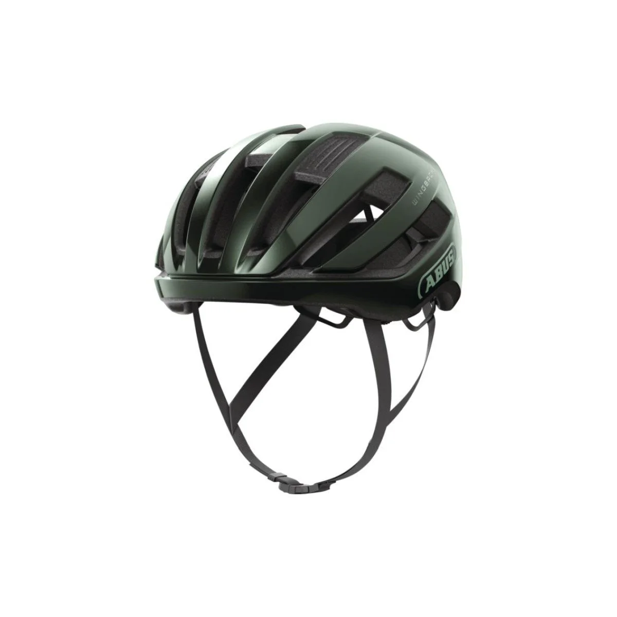 ABUS WingBack Moss Green šalmas
