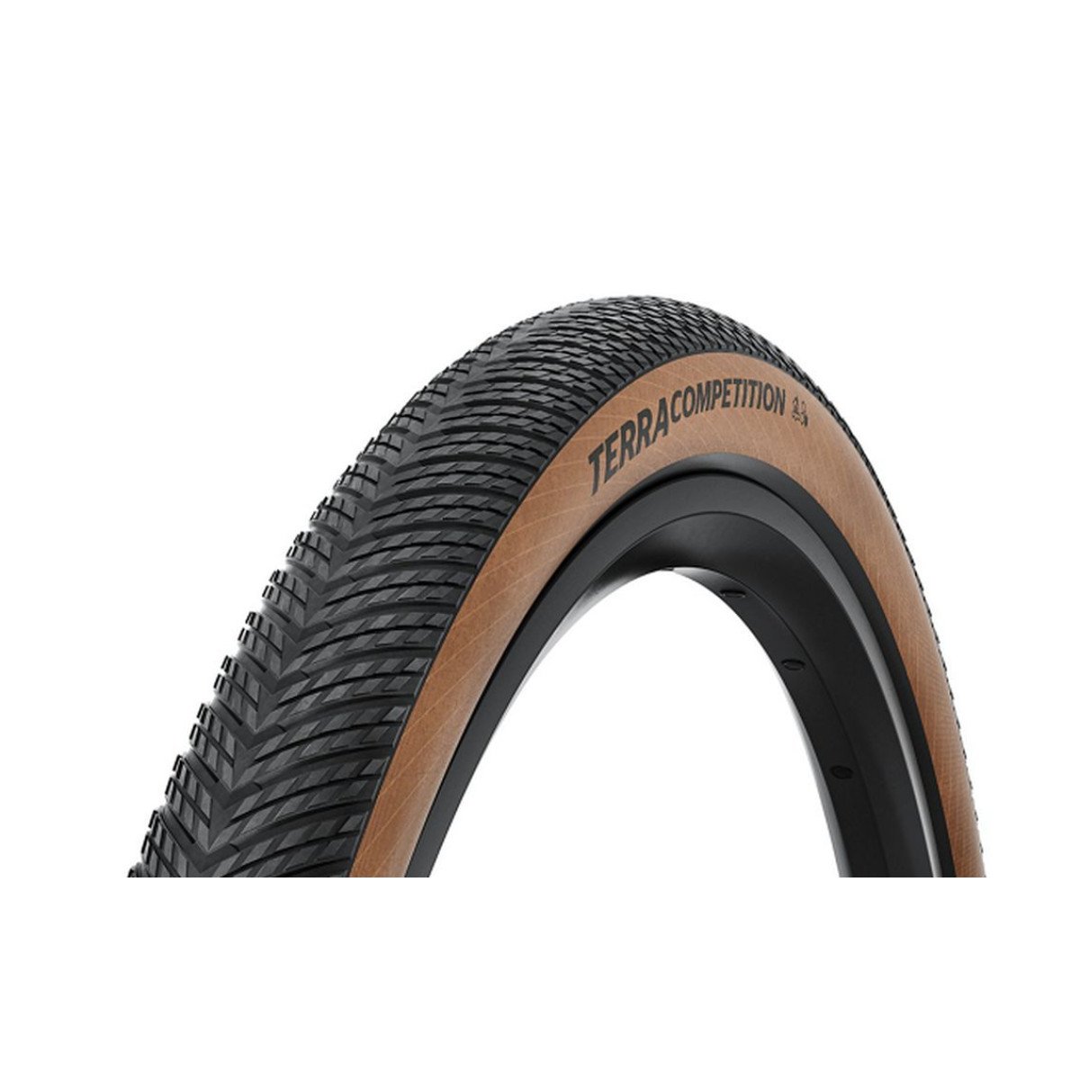 Continental 700 x 45C Terra Competition Trail Grip padanga | tanwall / black
