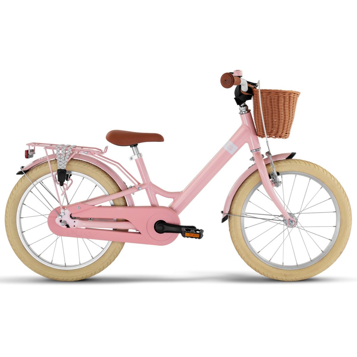 PUKY Youke 18 Classic Alu reto rose dviratis