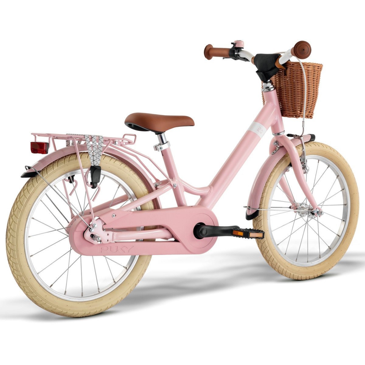 PUKY Youke 18 Classic Alu reto rose dviratis