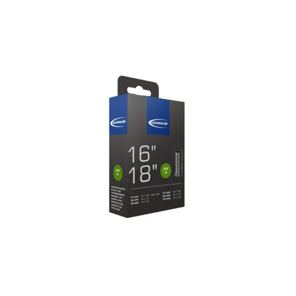 Schwalbe 16 x 1 3/8 - 18 x 1.35 A-V 40 mm 4 dviračio kamera