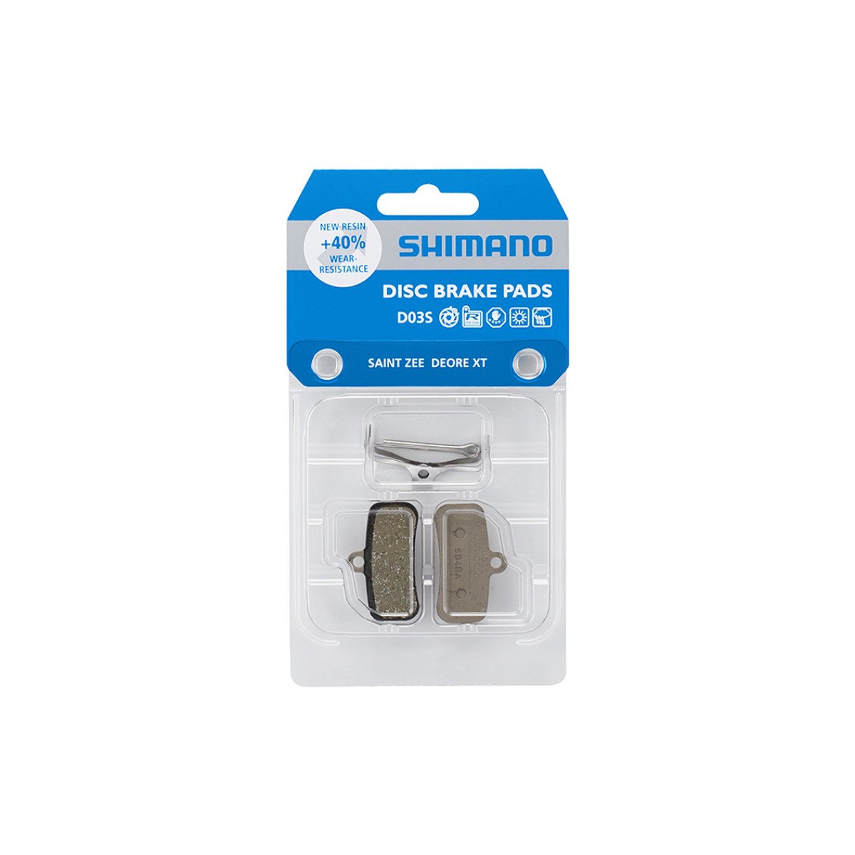 Shimano D03S-RX Stabdžių kaladėlės D-brake Shimano D03S-RX Stabdžių kaladėlės D-brake
