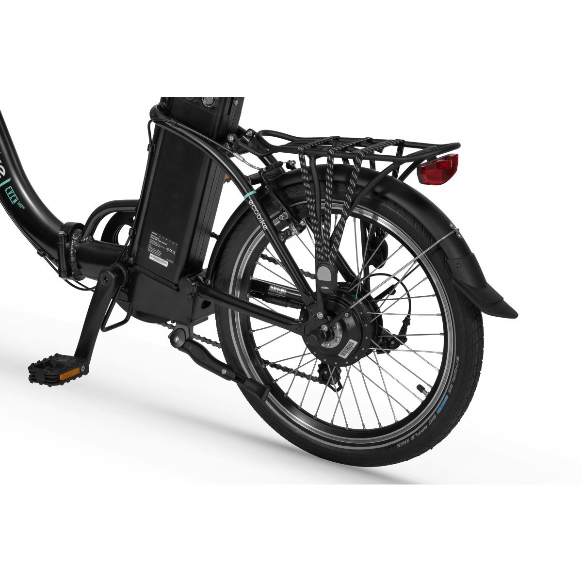 Ecobike Even 20" 2023 black Elektrinis dviratis