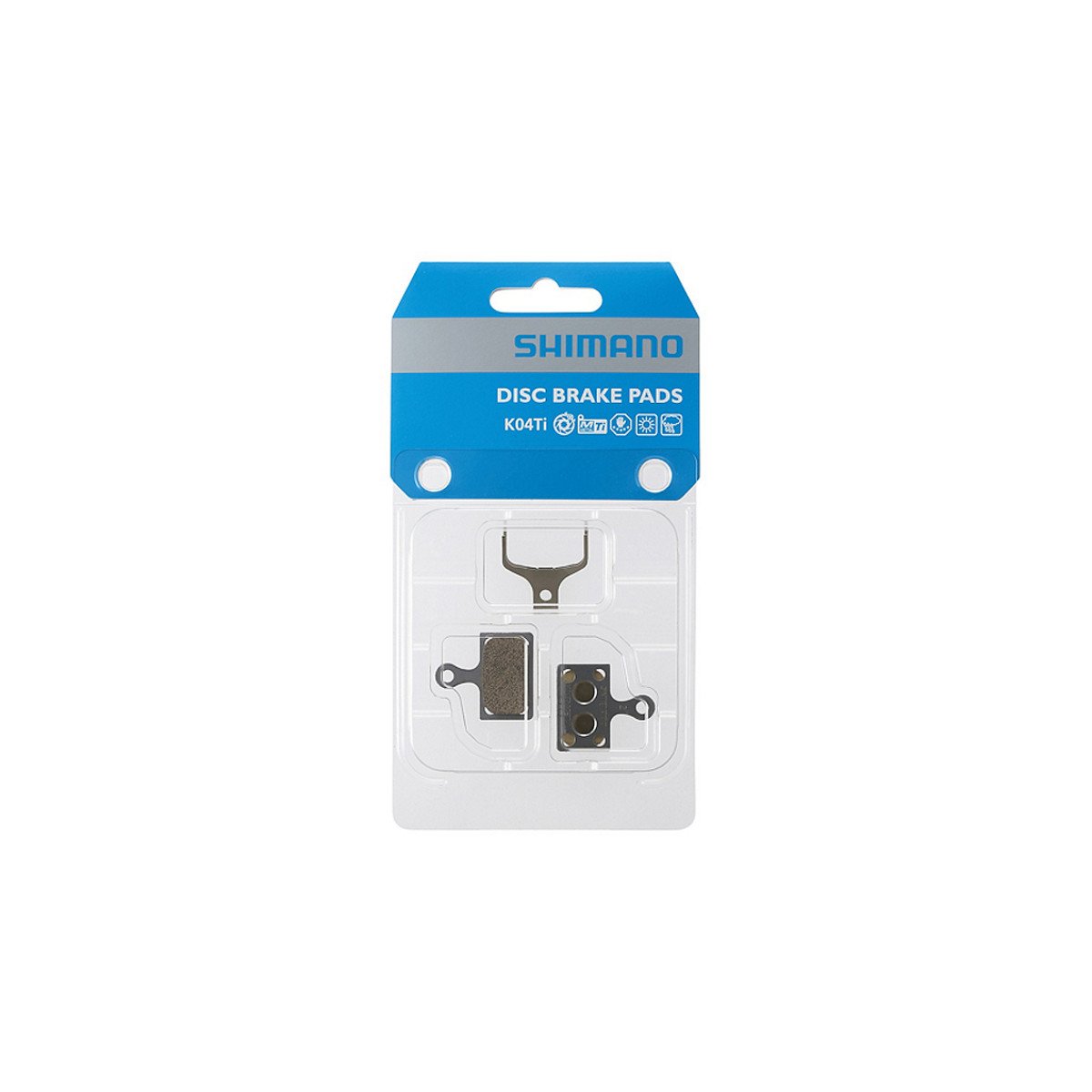 Shimano K04Ti-MX Stabdžių kaladėlės D-brake Shimano K04Ti-MX Stabdžių kaladėlės D-brake