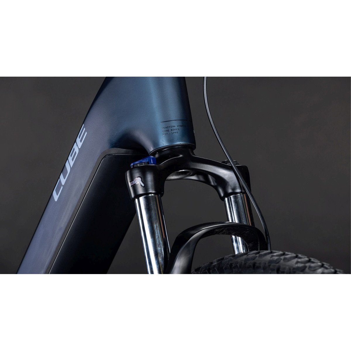 Cube Reaction Hybrid Performance 600 Easy Entry 27.5 indigoblue'n'reflex 2026 elektrinis dviratis