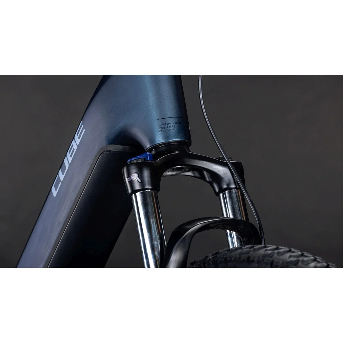 Cube Reaction Hybrid Performance 600 Easy Entry 27.5 indigoblue'n'reflex 2026 elektrinis dviratis