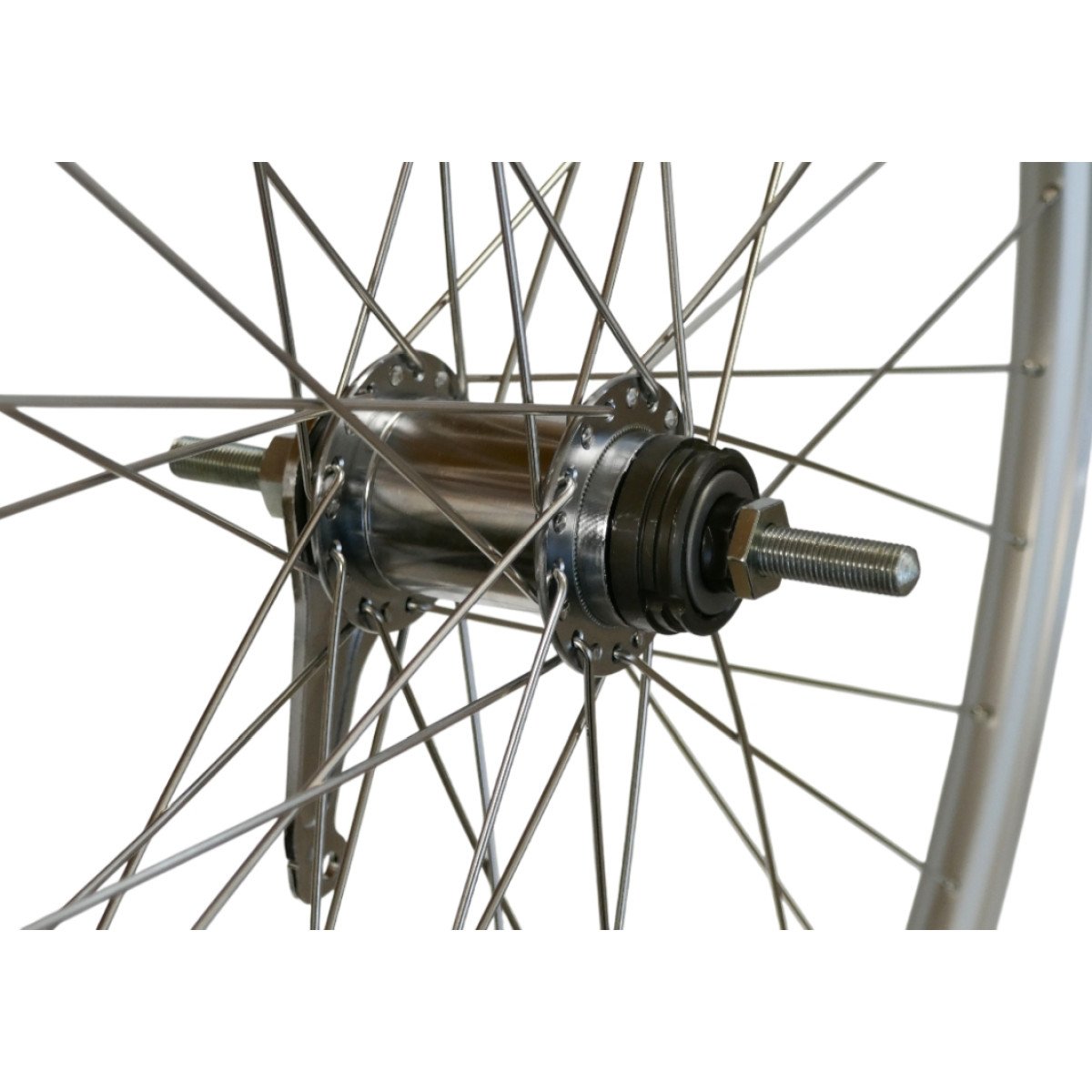 Shining 28" CT-46 SS Shimano galinis ratas | 36H / kojiniai stabdžiai / 1 pavaros