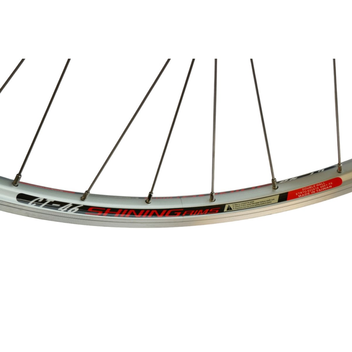 Shining 28" CT-46 SS Shimano galinis ratas | 36H / kojiniai stabdžiai / 1 pavaros