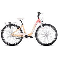 Tabou Queen 26 Plus coral-white dviratis